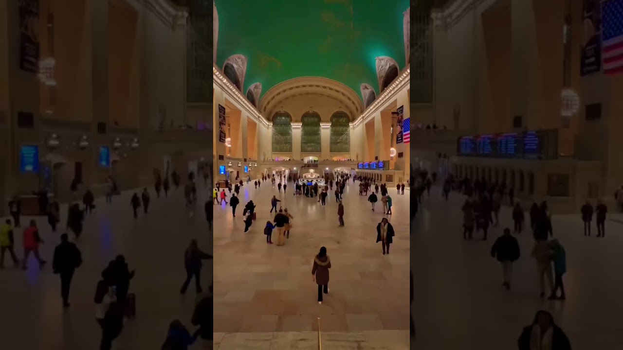 Grand Central Station in NYC #walkingtour #architecture #newyork