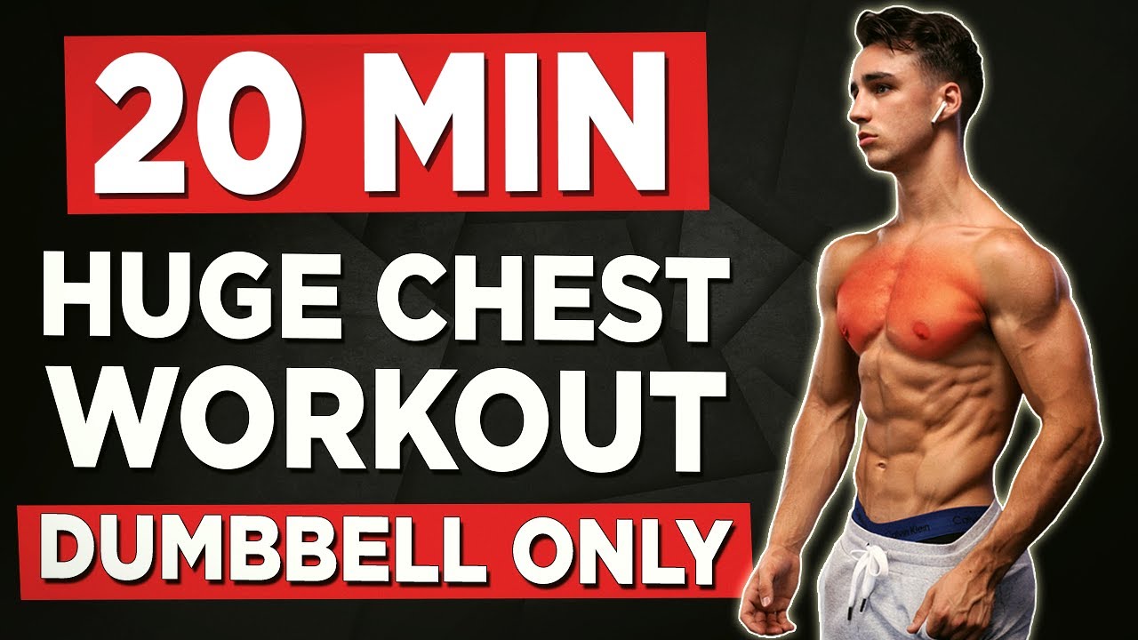 20 MIN CHEST & SHOULDER WORKOUT (DUMBBELLS ONLY)