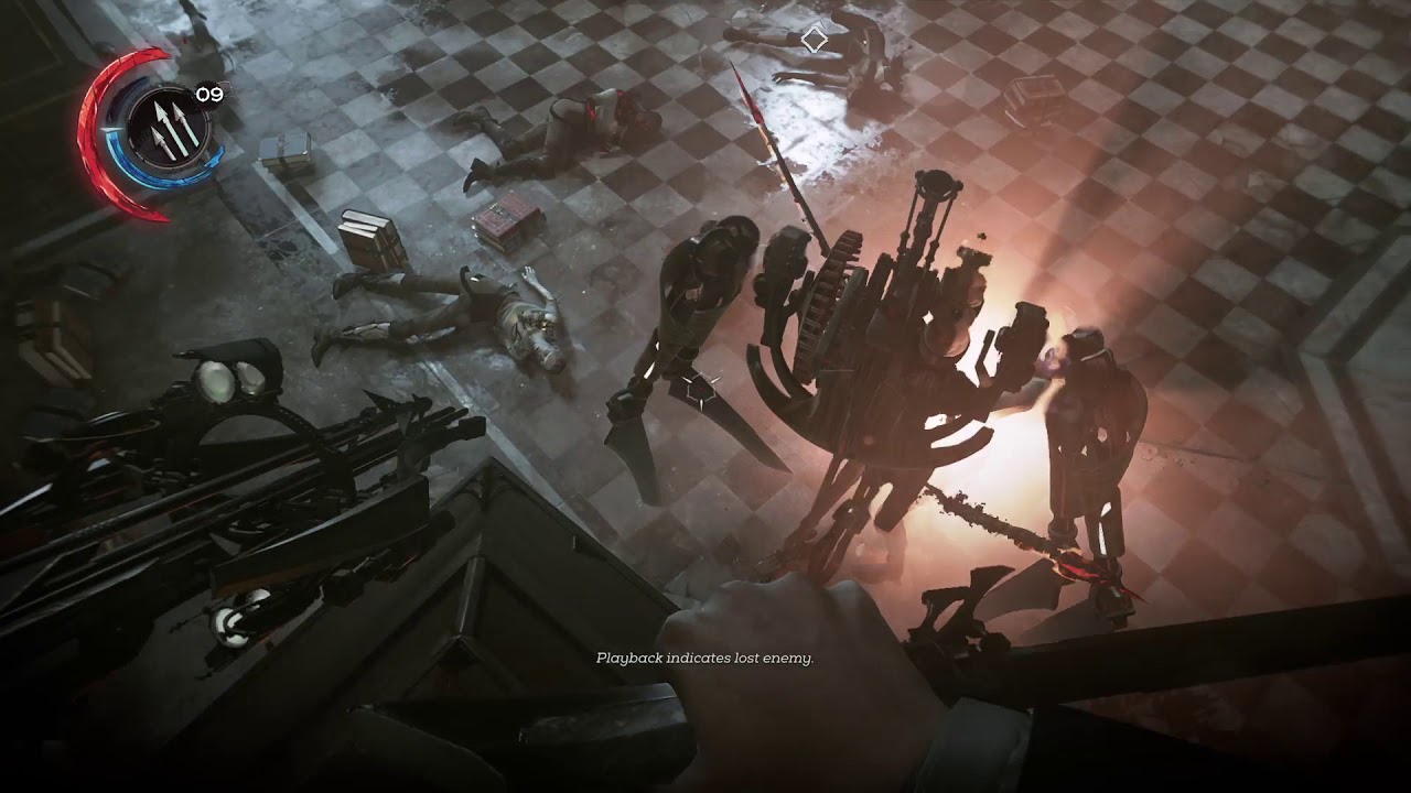 Dishonored 2 - Clockwork Soldier battle