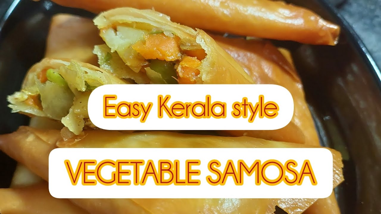 Easy Kerala style Vegetable Samosa