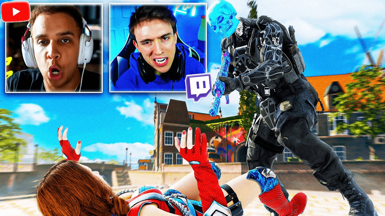 Killing Twitch Streamers on Warzone 3 (Both POVs) #4