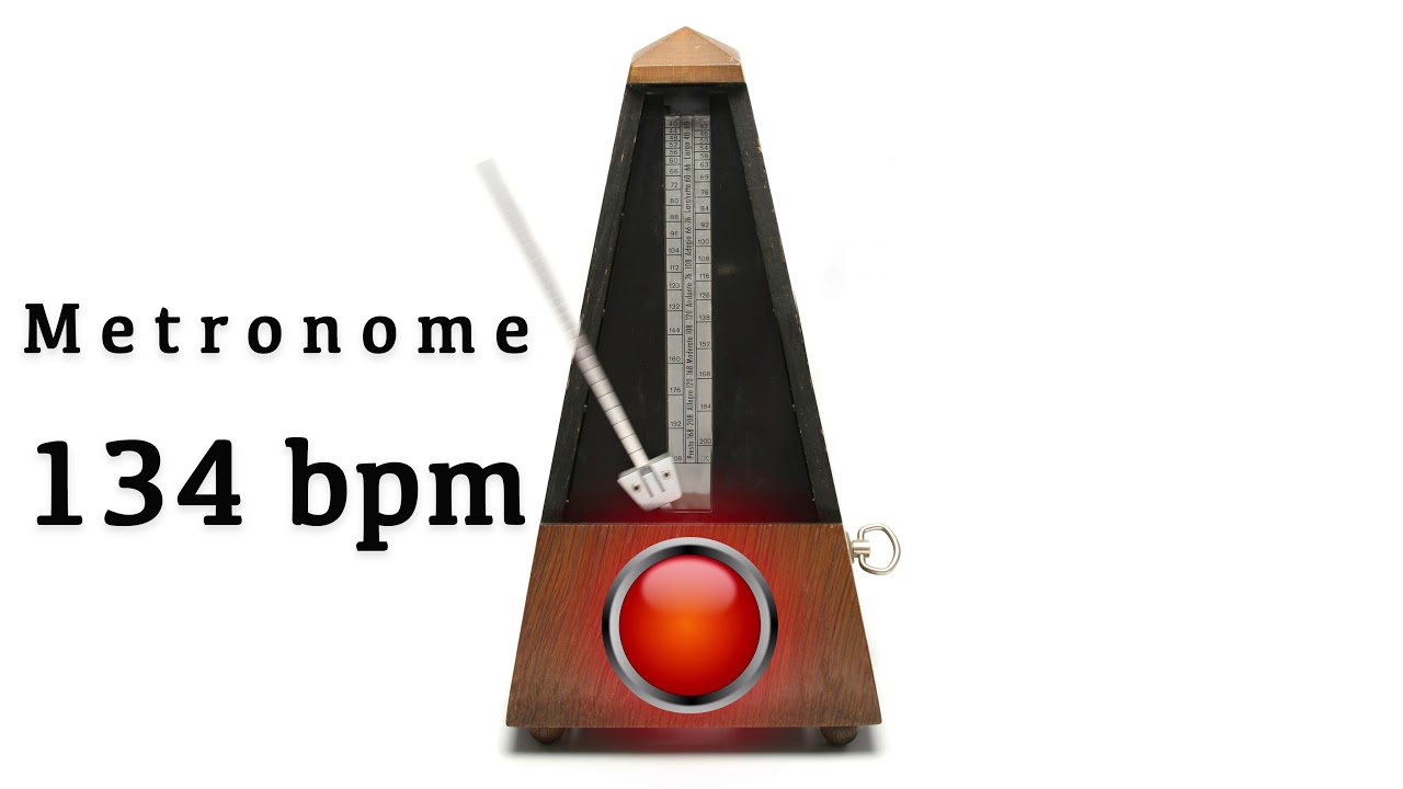 Metronome 134 bpm 🎼