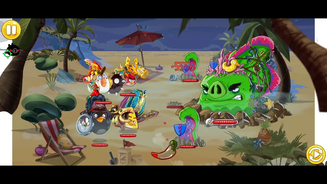 Angry Birds Epic All Stars: Dangers From the Deep