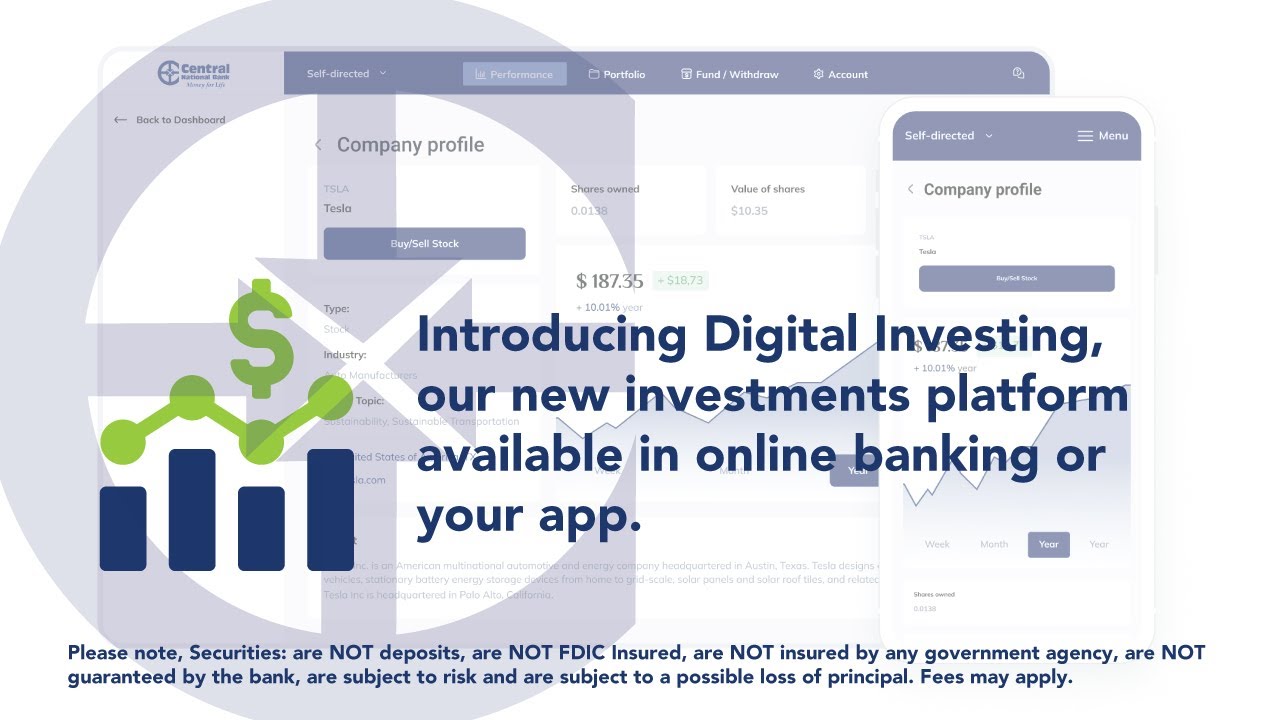 Digital Investing | Overview | Start with as little as $10