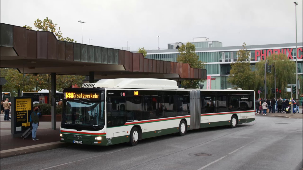[Sound] Mitfahrt in einem MAN NG 313 CNG von Höcker Tours
