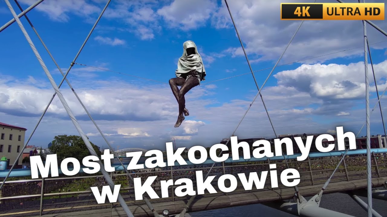 Miejsce zakochanych ❤️ Kładka Ojca Bernatka w Krakowie
