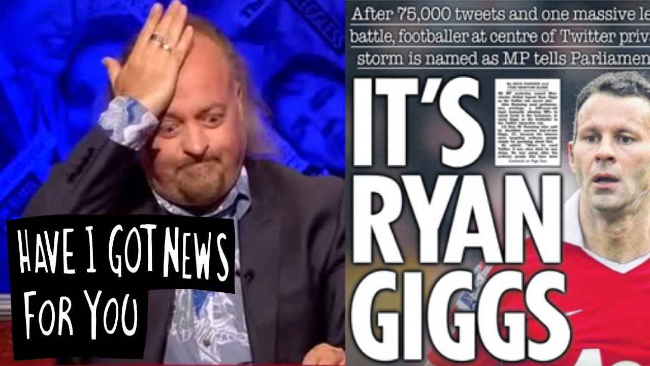 Ryan Giggs Shall Not Be Named - Have I Got News For You