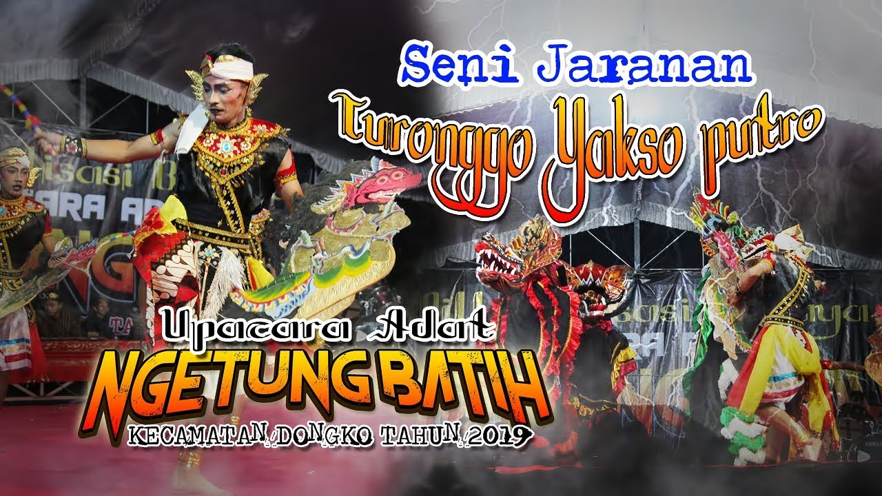 TURONGGO YAKSO PUTRO  PETUNG - DONGKO ( Gebyar Suro Kecamatan Dongko Tahun 2019 )
