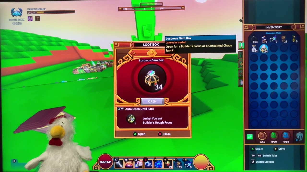 Trove: Opening 50 Lustrous Gem Boxes!!
