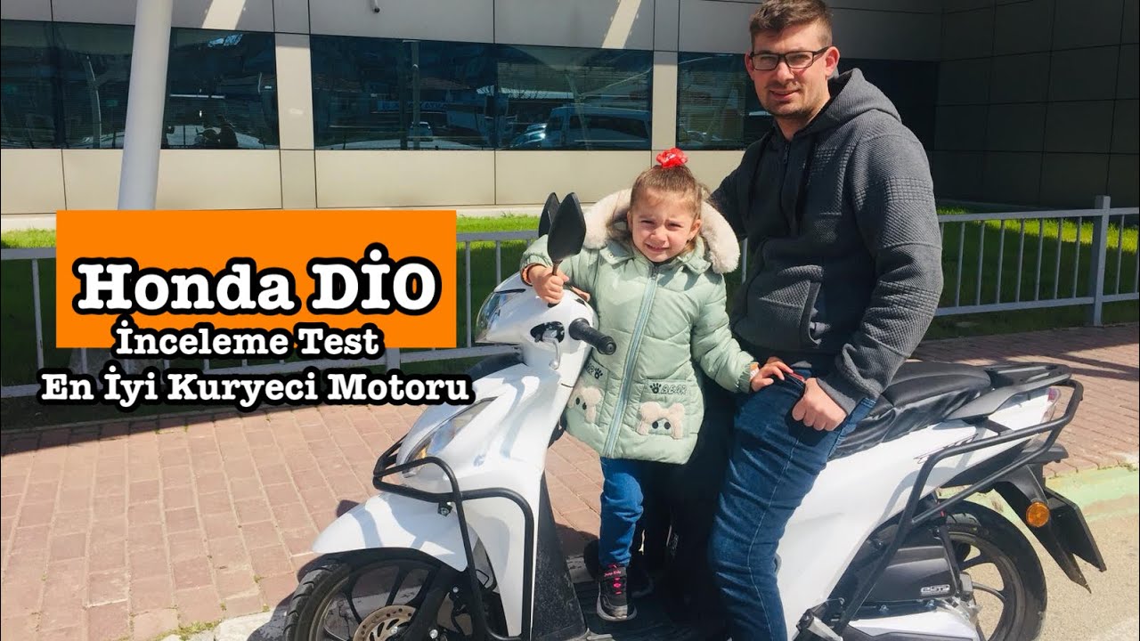 HONDA DİO ❗️Moto Kuryecilerin Gözdesi ⁉️İnceleme Test  | GOPRO 12 |