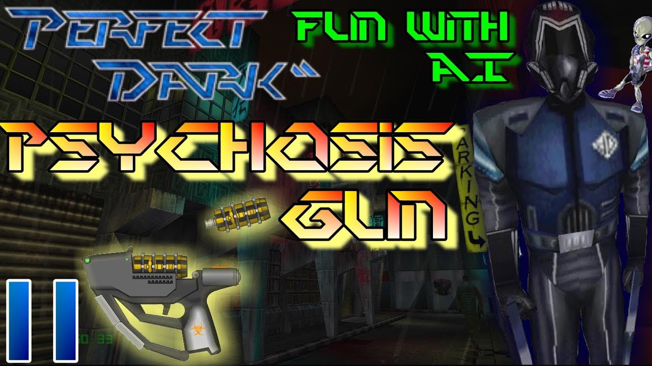 Perfect Dark [11] — Психоз и маскировка: развлечения с ИИ + скрытые секреты
