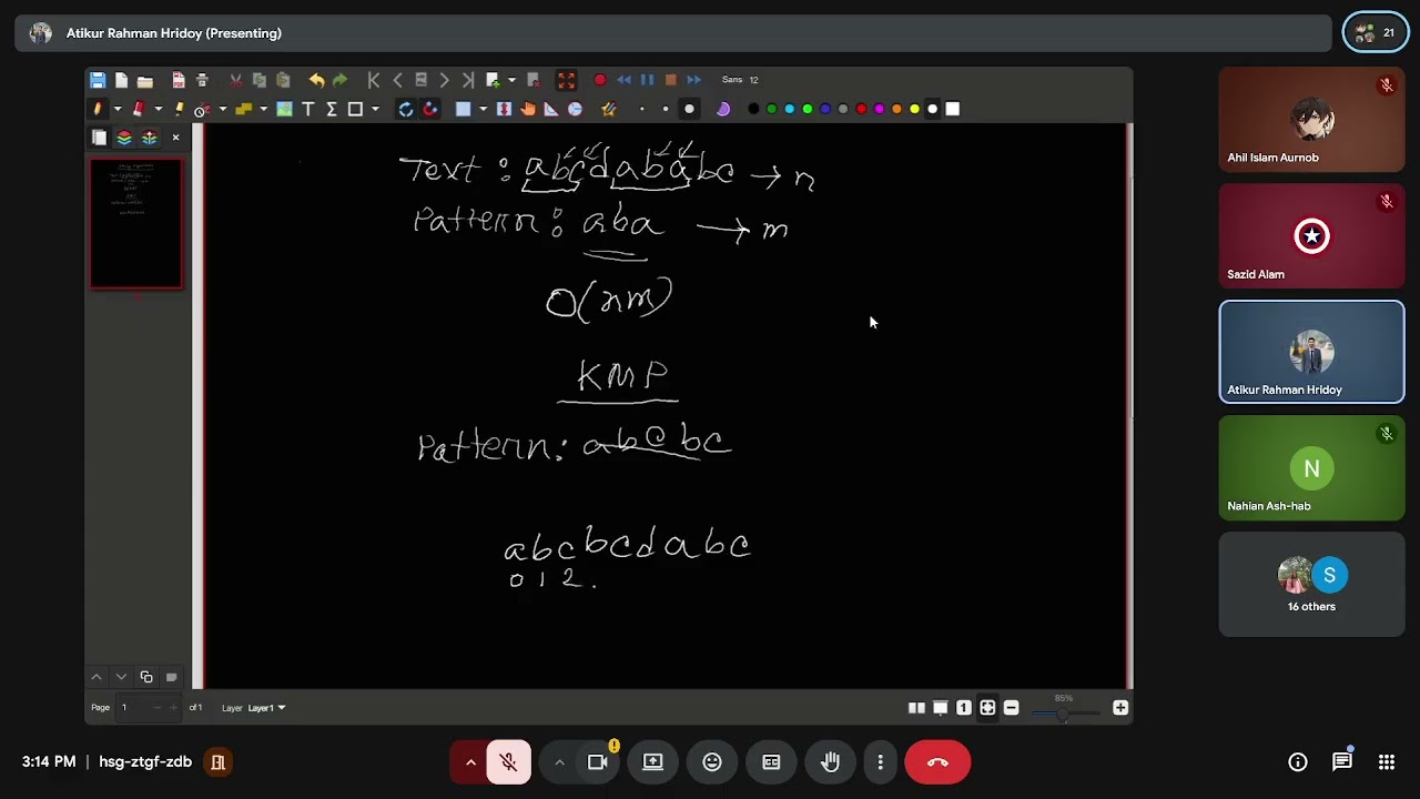 KMP, Z-Function, Suffix Array - Atikur Rahman Hridoy