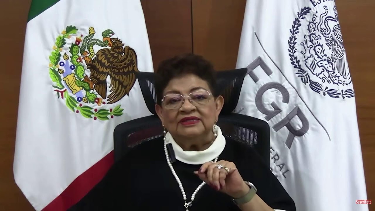 Conferencia de prensa de la Fiscalía General de la República
