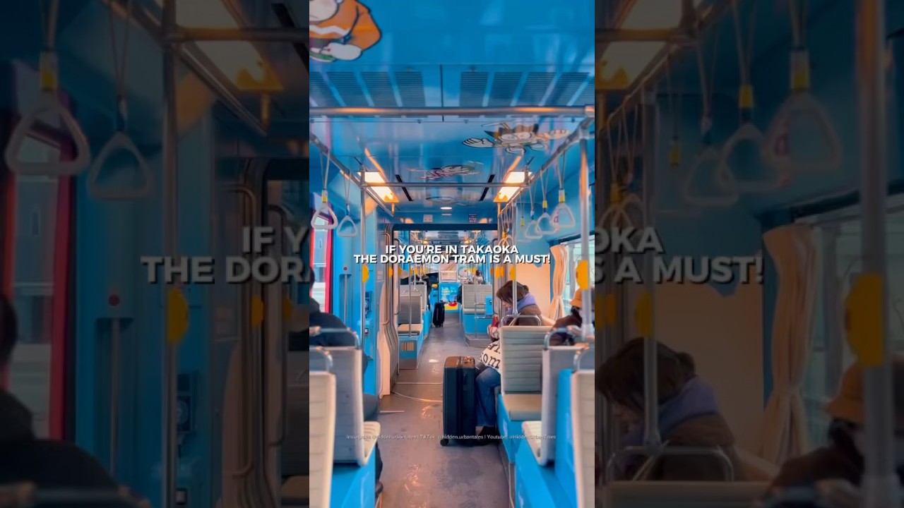 Try doraemon tram! 