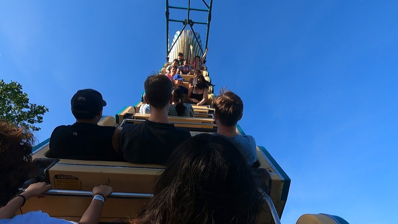 Pharaoh's Fury pirate ship ride at Bluegrass Fair (June 17th, 2022)