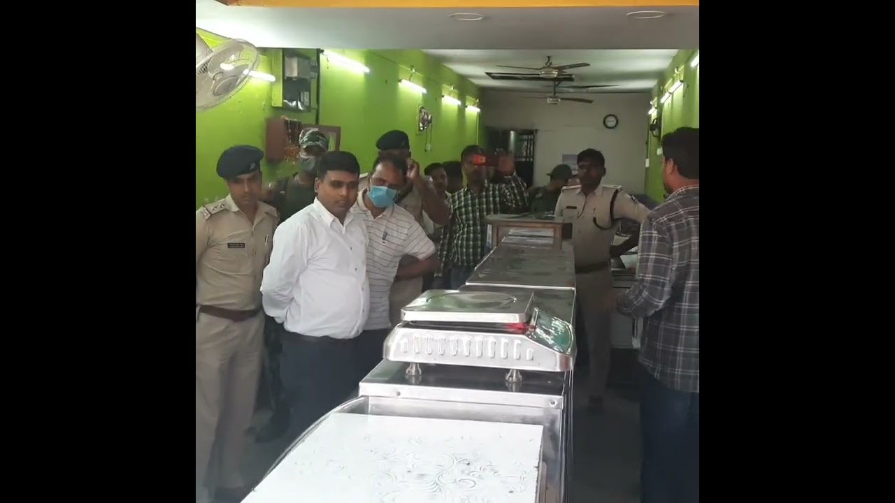 Raid against Food adulteration in Rajauli Bazar