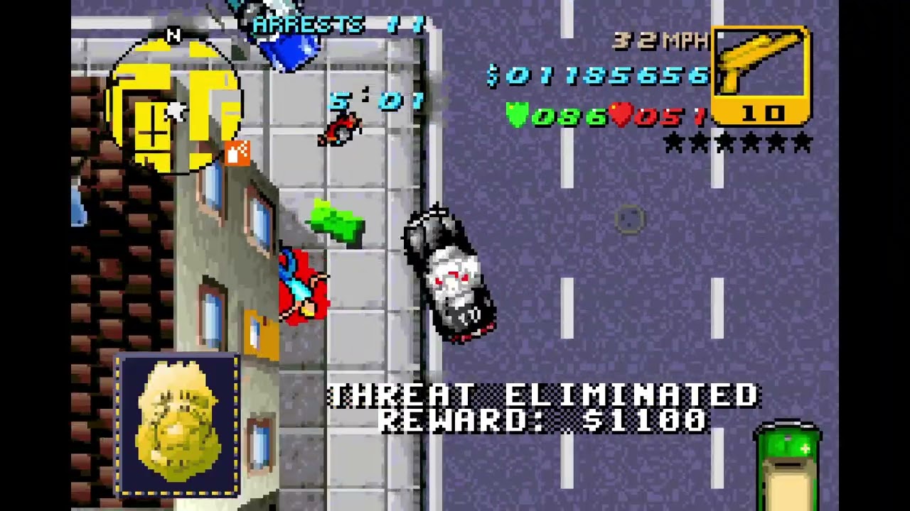 Grand Theft Auto Advance %100 Bitirme 15. Bölüm - Polisçilik