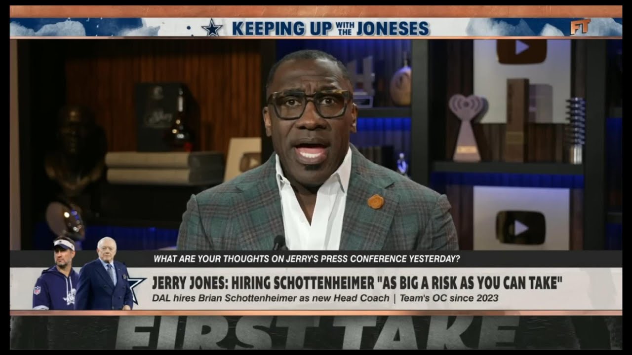 Come On Jerry!! Shannon Sharpe talks about the Dallas Cowboys.