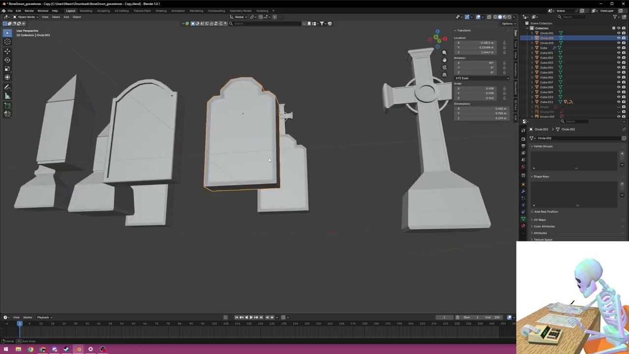Keeping Tidy in Blender