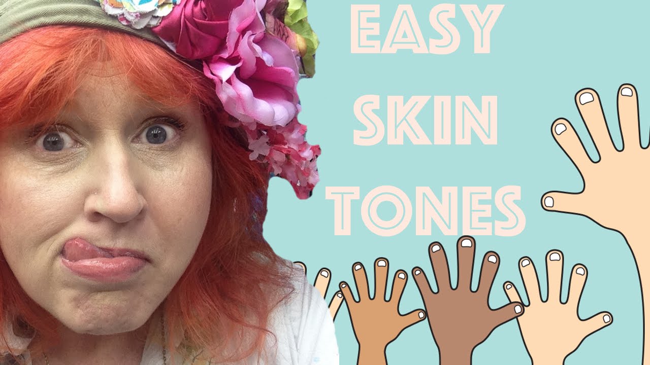 #BigArtQuest 14 Easy skin tones in Acrylic paint | TheArtSherpa
