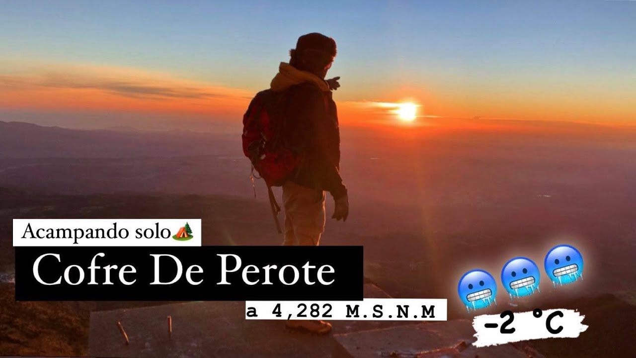 Camping en Solitario en COFRE DE PEROTE l Trekking l Camping l