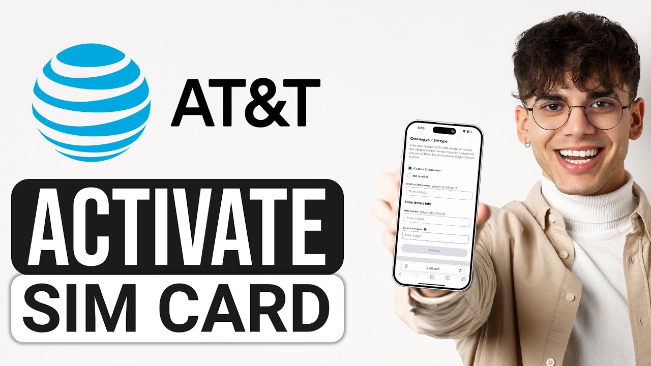 How To Activate AT&T Prepaid Sim Card (2025) - Full Guide