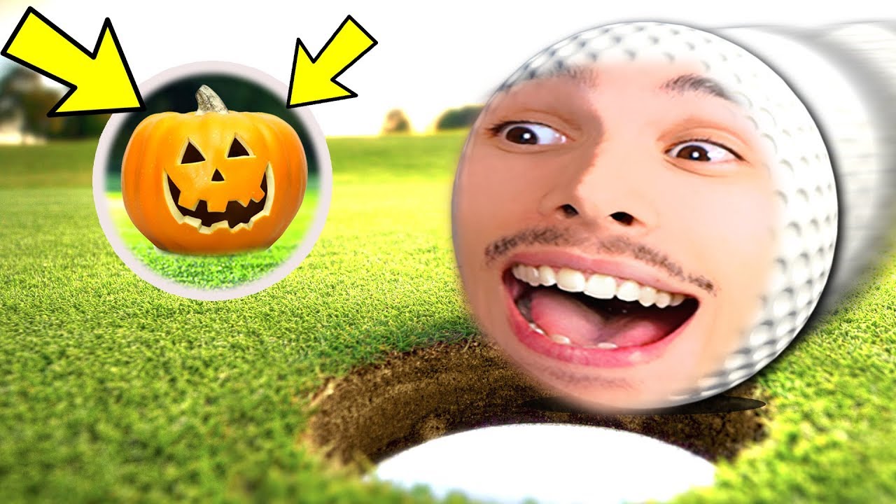 INCREDIBILE PARTITA A GOLF CON GLI AMICI SULLA MAPPA DI HALLOWEEN!!! | Golf With Friends