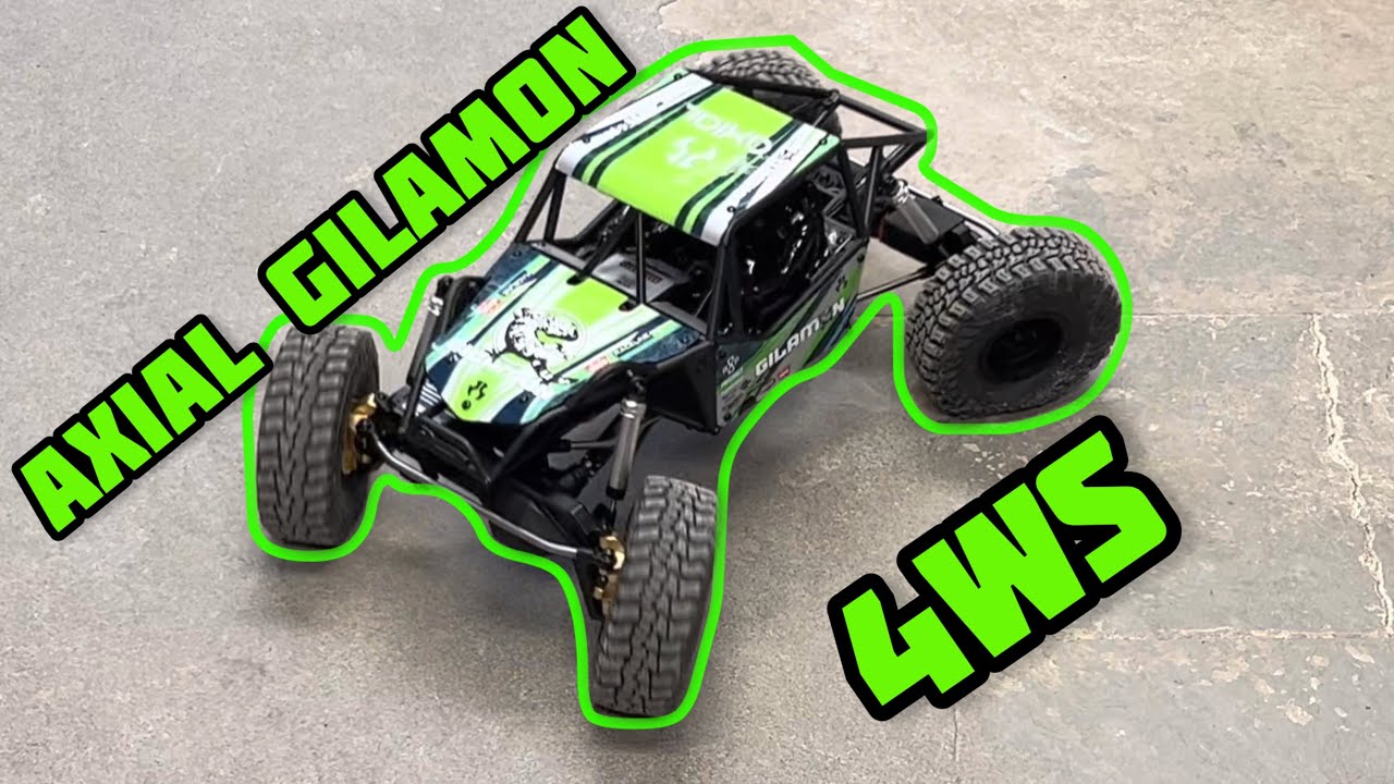 Модернизация Axial Gilamon 4WS / Rear Steer #1 для установки Gilamon