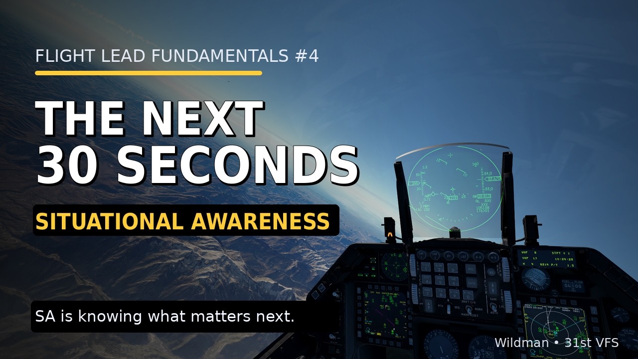 How Flight Leads Build Situational Awareness | Flight Lead Fundamentals #4