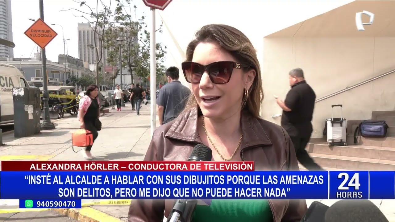 Alcalde de Ate sobre amenazas a Alexandra Hörler: Tenemos derecho a ejercer la libertad de opinión