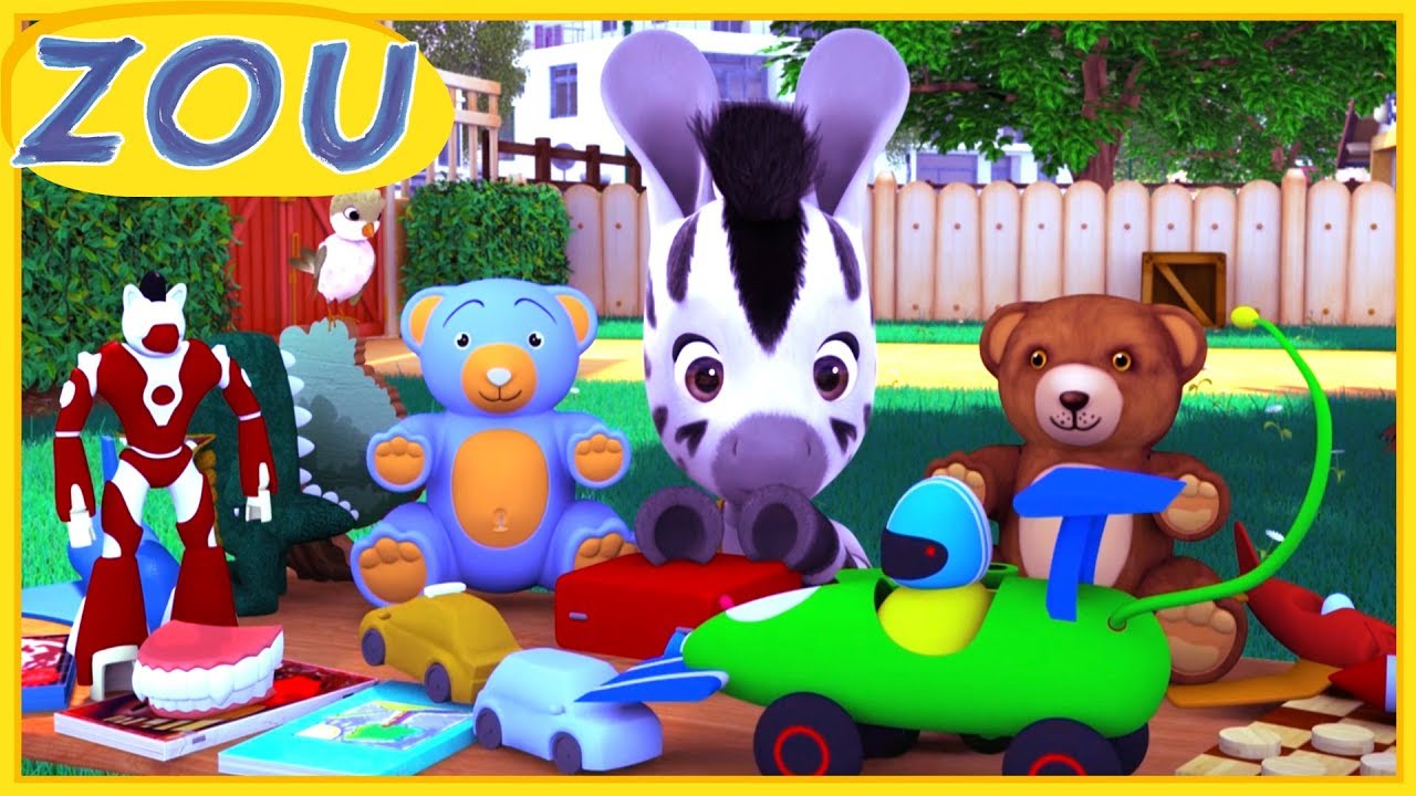 Zou in italiano 🤖 IL MERCATINO 🚙 Cartoni animati