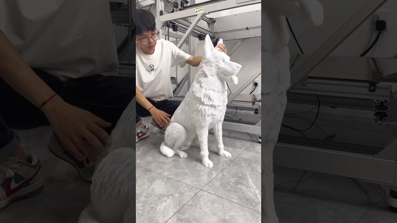 A dog is man's best friend, and so is a 3d printed dog🦮🦮 #dog