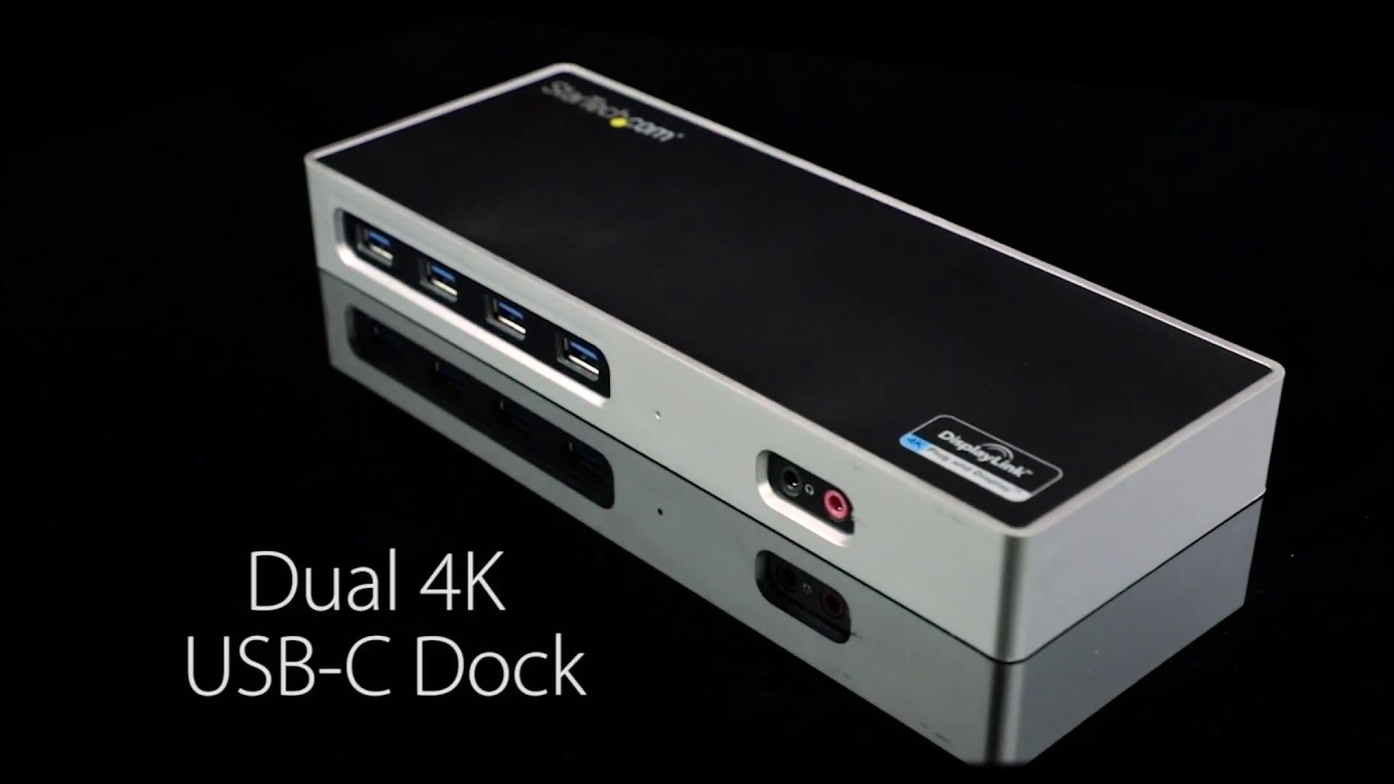 Dual 4K Docking Station with 6 x USB 3.0 Ports - DK30A2DH | StarTech.com