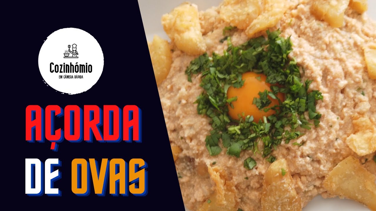 OVAS DE BACALHAU | Açorda de ovas de bacalhau | Com láscas de Bacalhau, um Must, @Cozinhómio