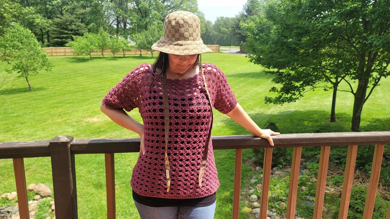 Easy Crochet Top Tutorial for Beginners