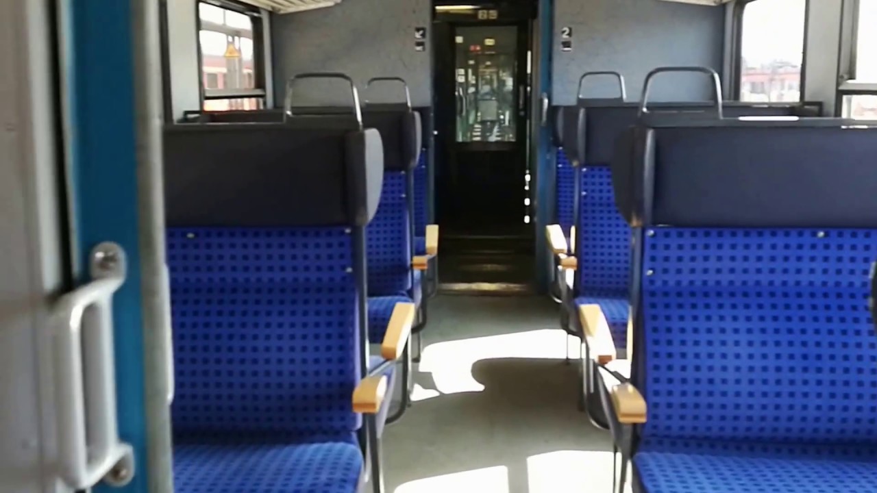 reiner n-Wagen Marschbahn Ersatzzug in Westerland von Innen