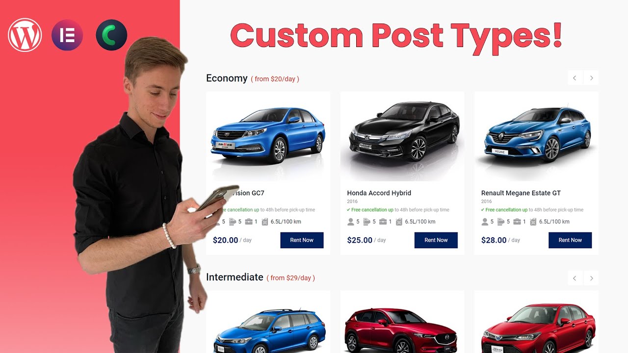 Create a Dynamic Car Rental Website with Jet Engine from Crocoblock