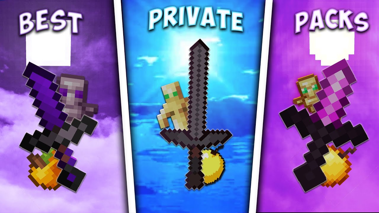 Top 20 Private PVP Texture Packs For Minecraft |1.21+