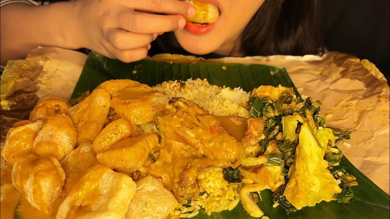 APA APAAN NIH?! 🤯 NASI PADANG AYAM POP + JANGEK SIRAM KUAH ENAK BANGET WEYLAH! 🤤💥