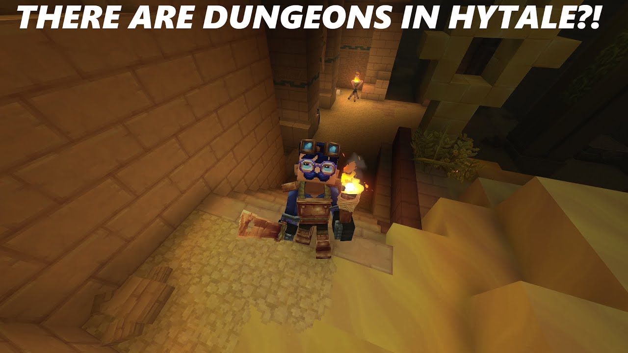 Dungeon time! | Hytale Ep4