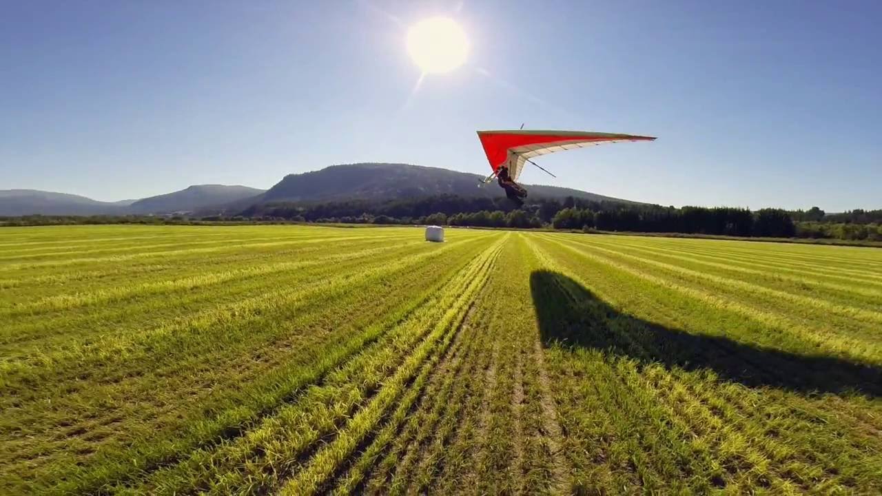 Hanggliding Tronfjell Norway 2015