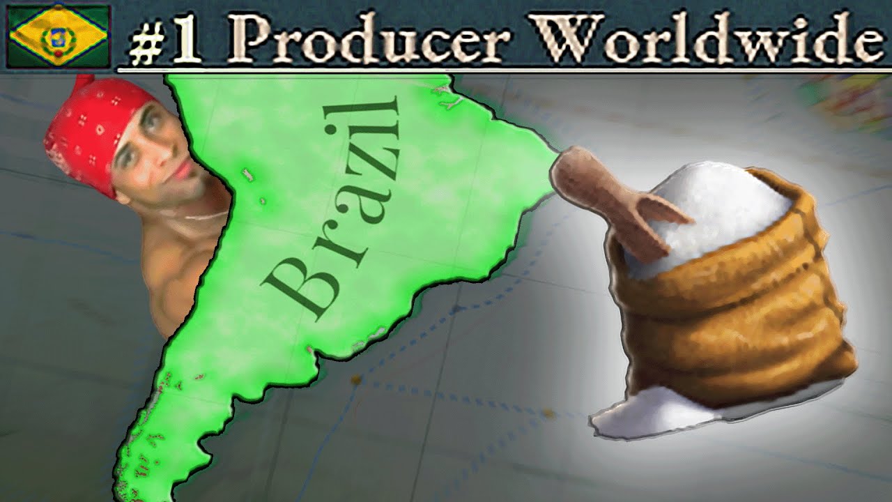 Using 'Sugar' Made Brazil THE RICHEST Nation In Victoria 3