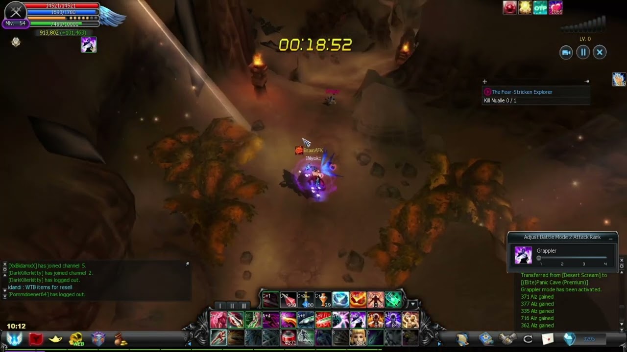 #Elite Panic Cave X #Blader (CABAL ONLINE EU)
