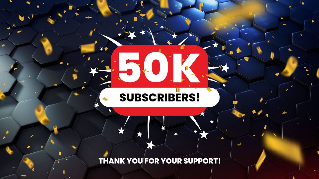 Thank you for over 50k Subscribers ❤️🎮