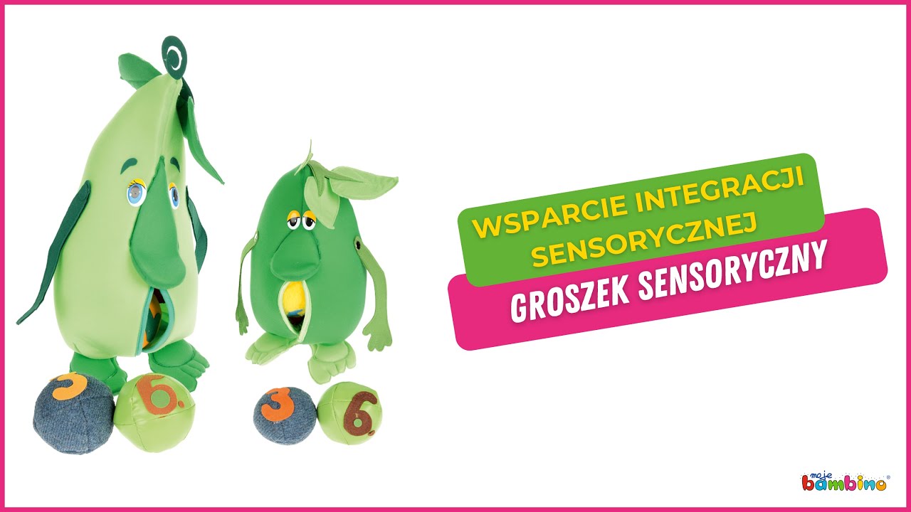 #Integracjasensoryczna na wesoło! Groszek sensoryczny od Moje Bambino