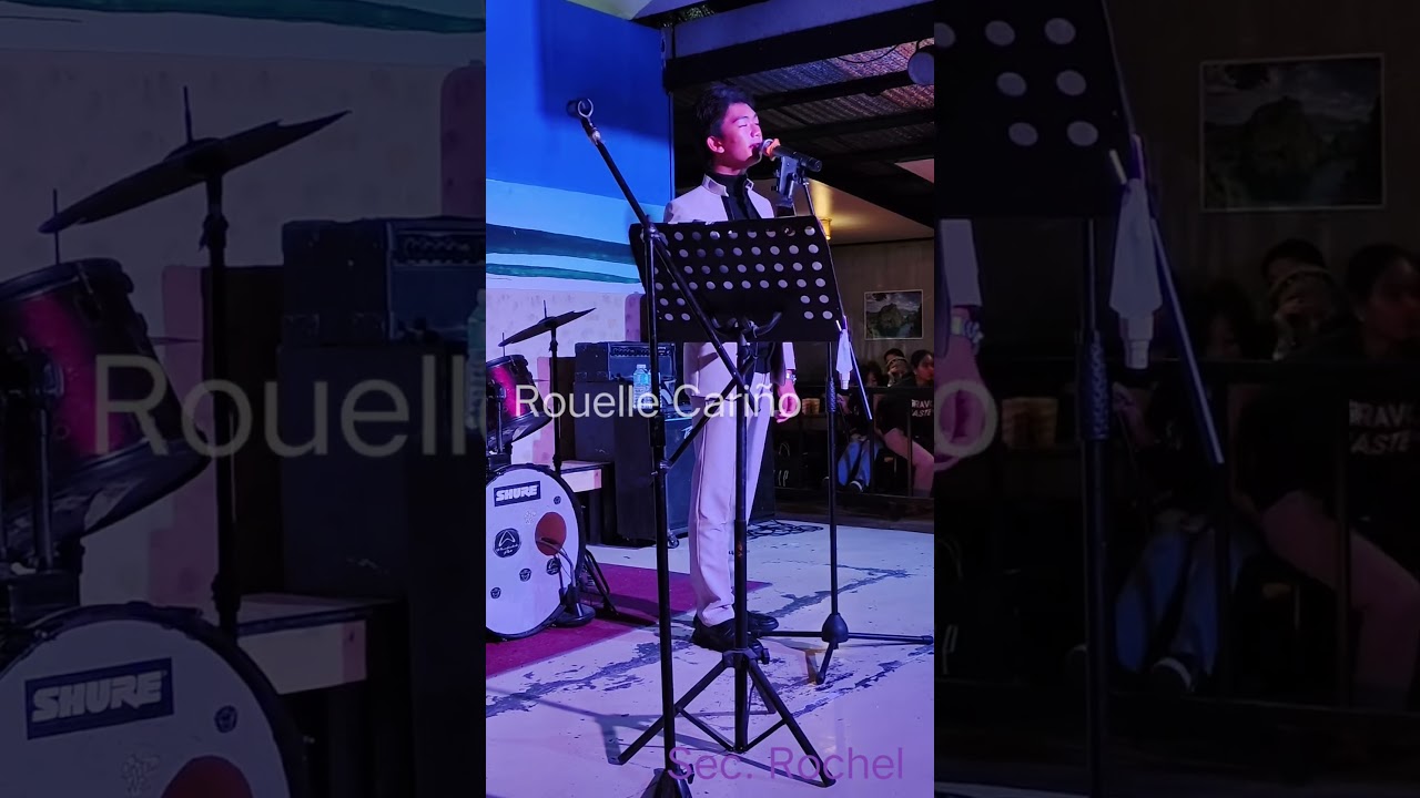 Rouelle Cari&ntilde;o Four for a Cause Concert Singing LOVE IS A MANY SPLENDORED THING