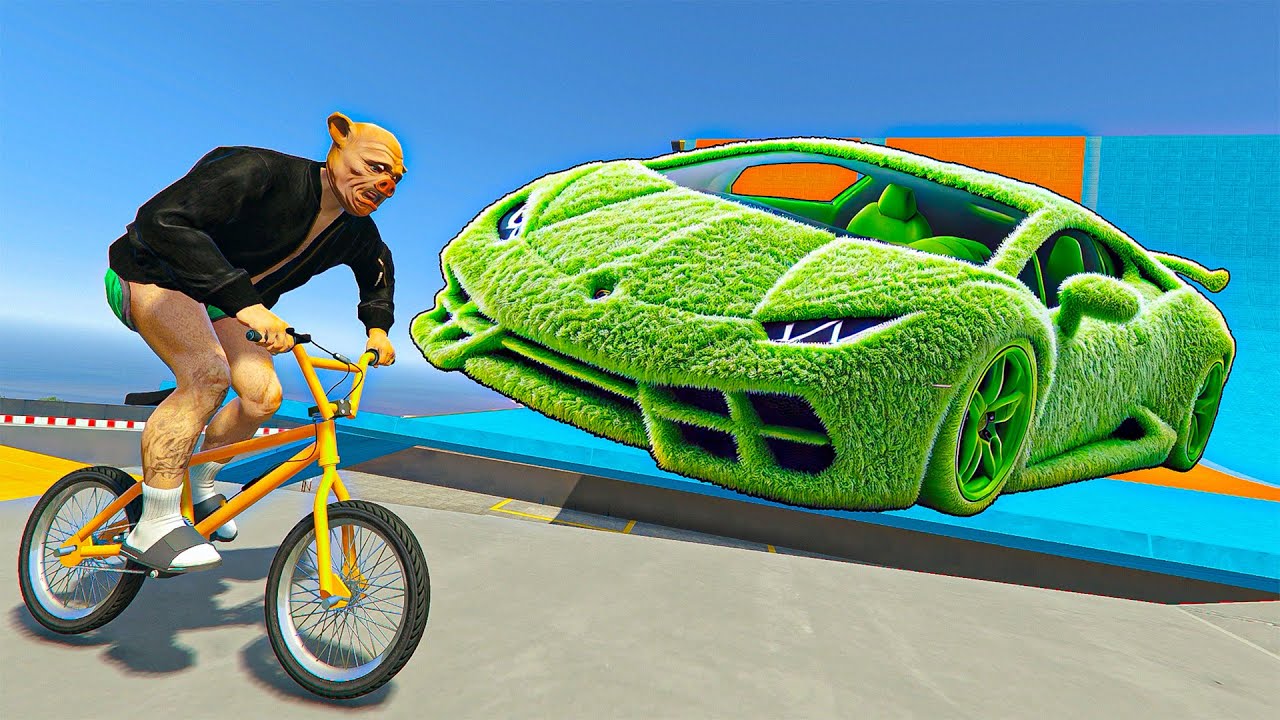 LAMBORGHINI VS BMX !!! 🐷LTS🐷 GTA 5 ONLINE