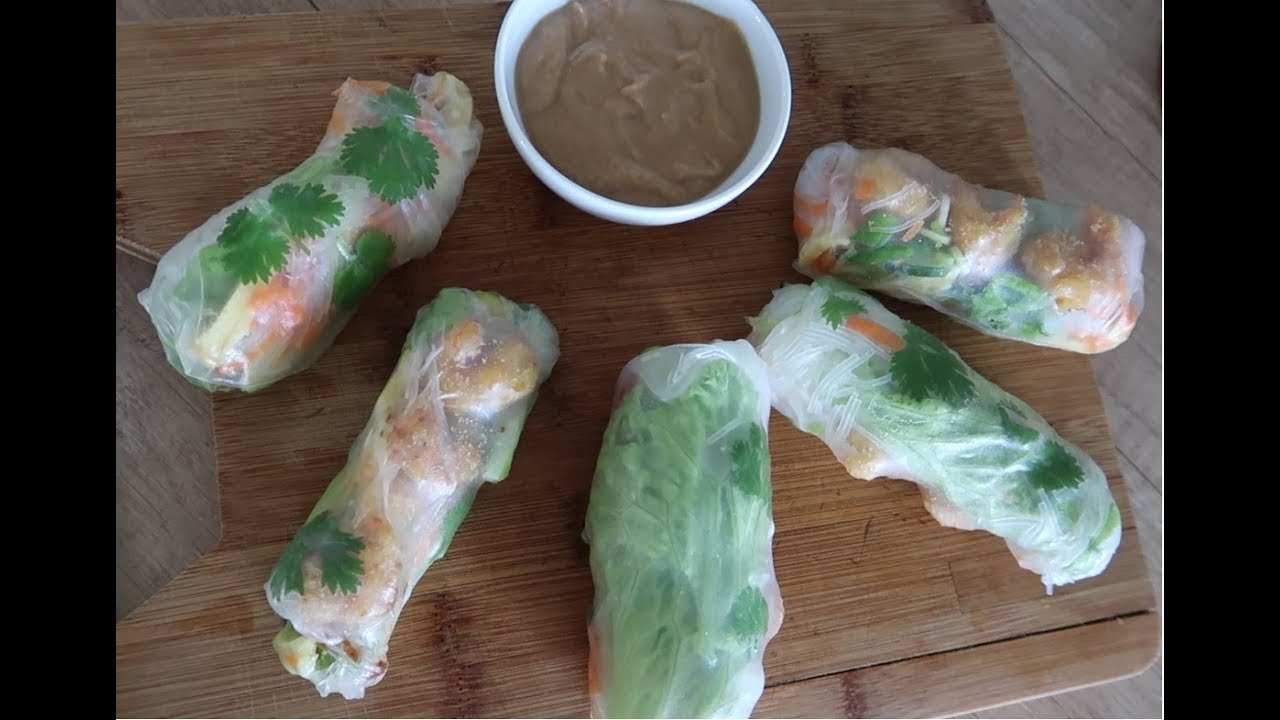 SPRING ROLLS, ZDROWE, DIETETYCZNE i NADAJĄCE SIĘ NA IMPREZE