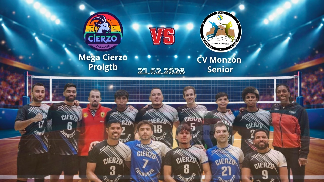CV Monzón Senior vs Mega Cierzo Prolgtb (0-3) - 21/02/2026