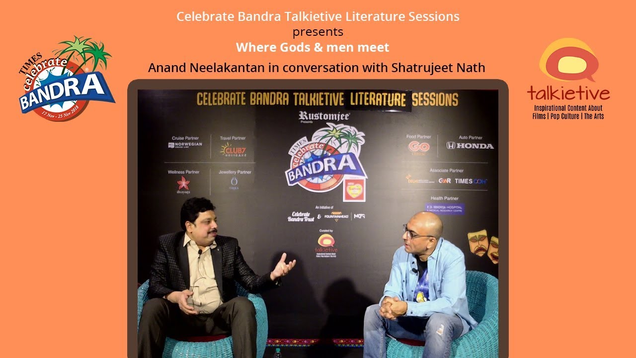 Anand Neelakantan in conversation with Shatrujeet Nath